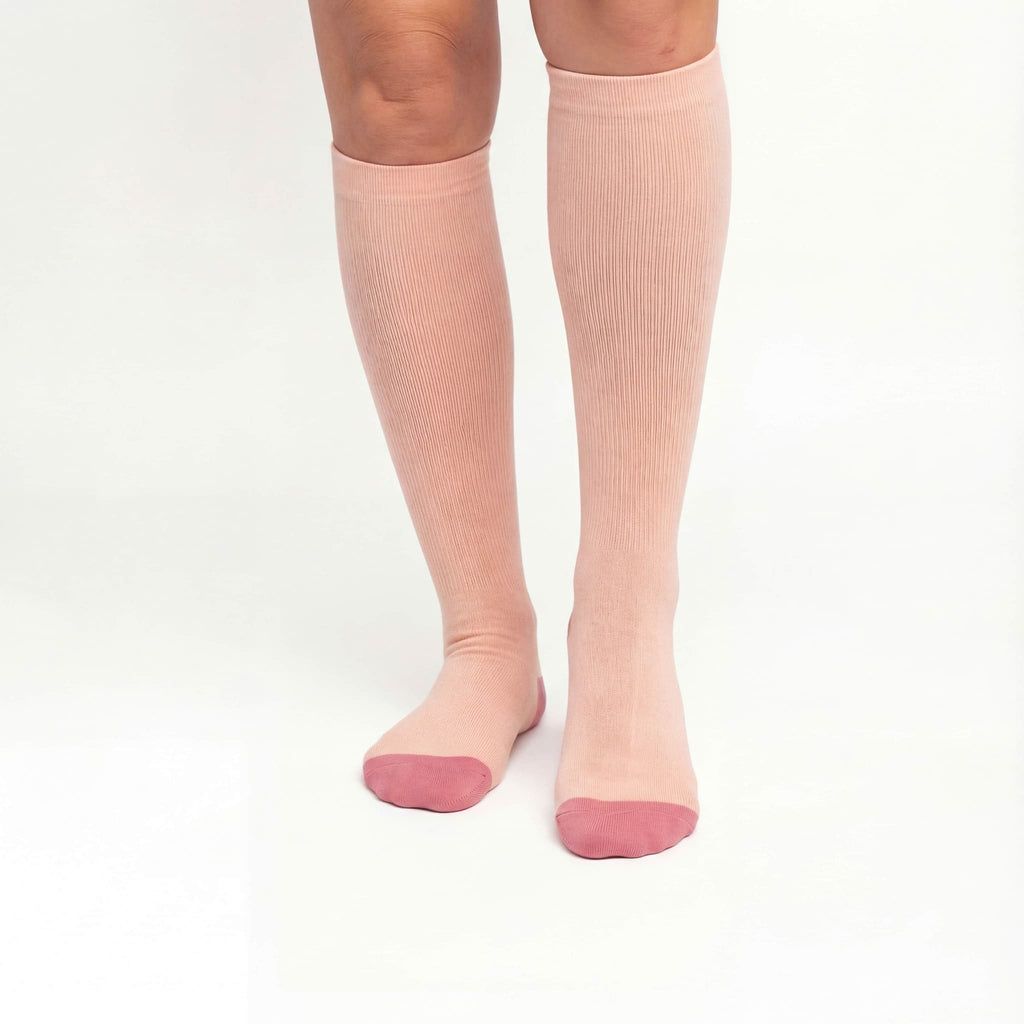 Compression Socks - Pink (18-25 mmHg)
