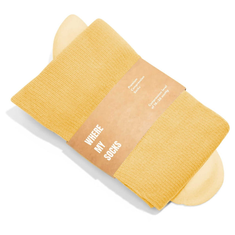 Compression Socks - Sunny Yellow