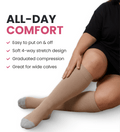 Bamboo Wide Compression Socks