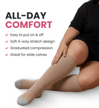 Bamboo Wide Compression Socks