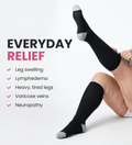 Bamboo Wide Compression Socks