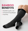 Bamboo Wide Compression Socks
