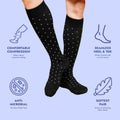 Black Polka Dot
