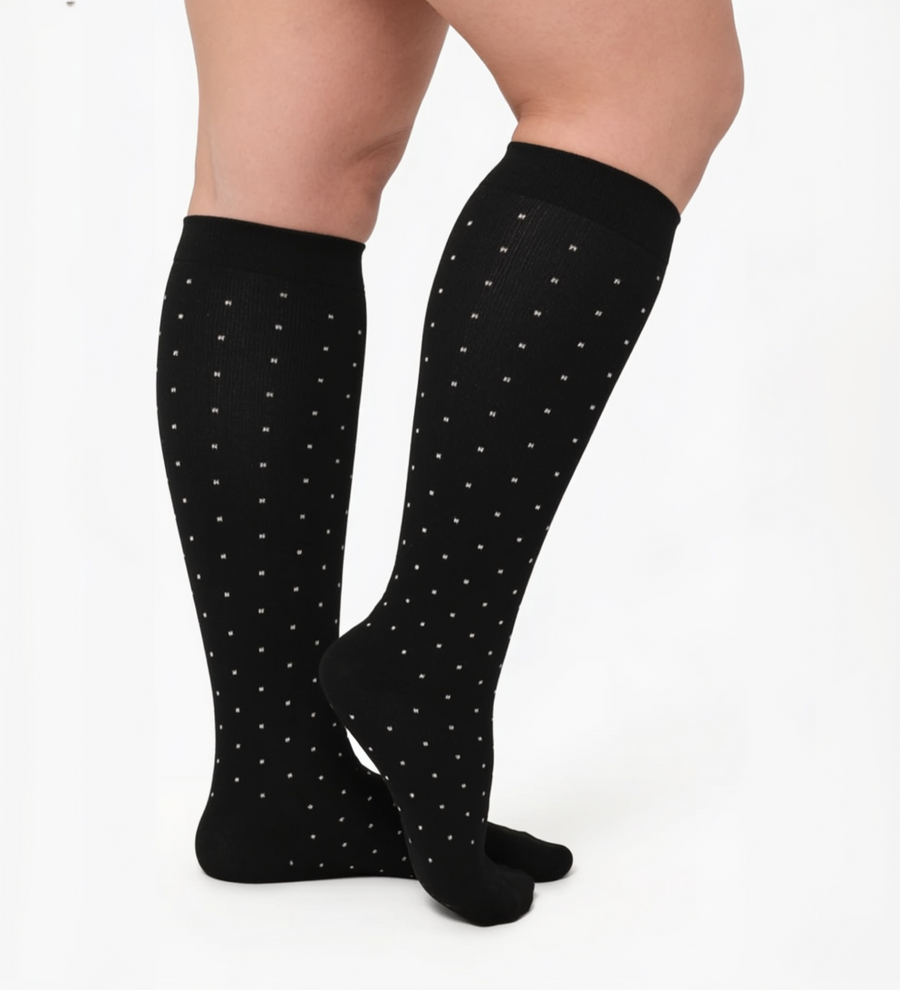 Bamboo Wide Compression Socks