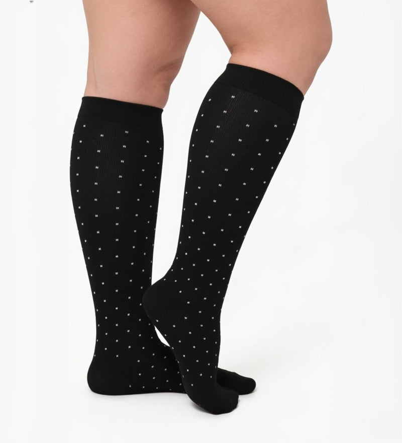 Black Polka Dot
