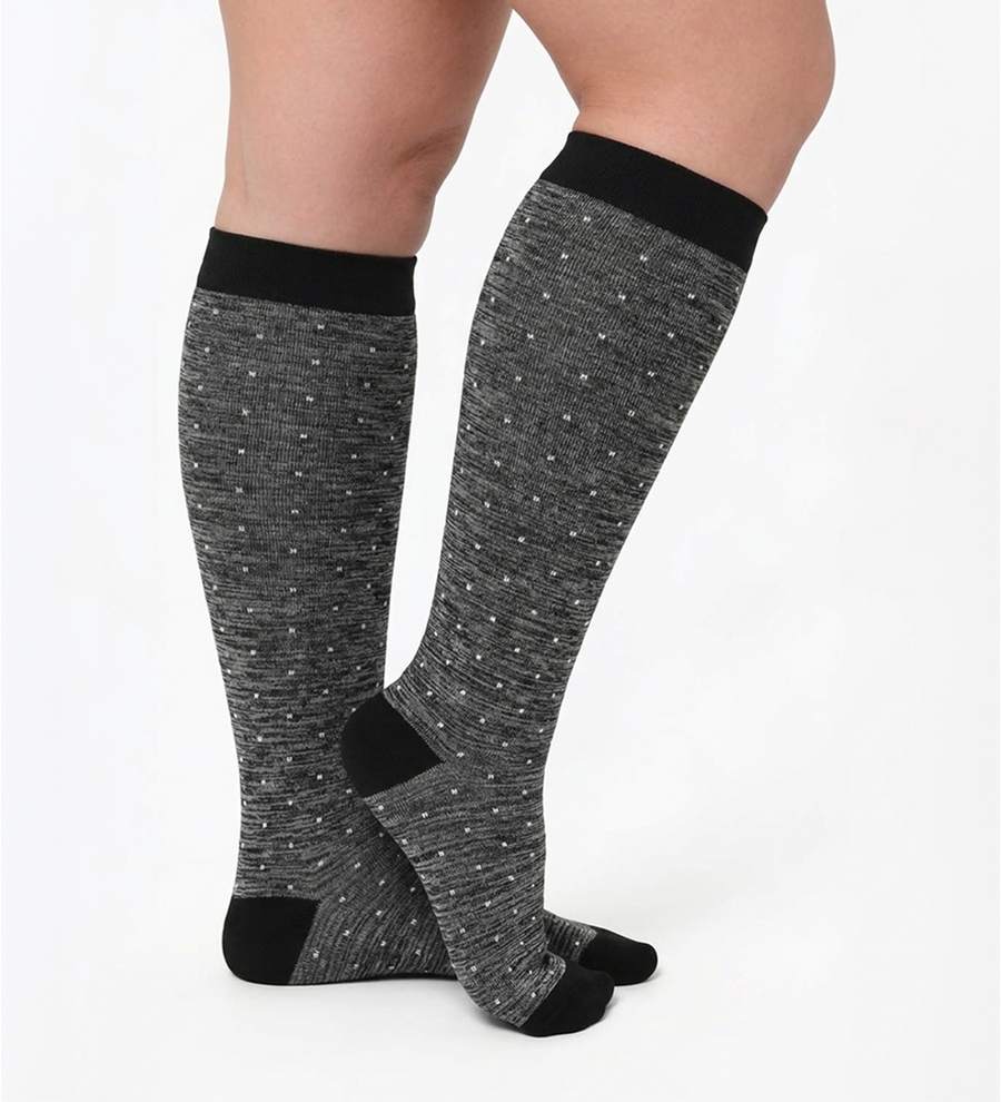 Bamboo Wide Compression Socks