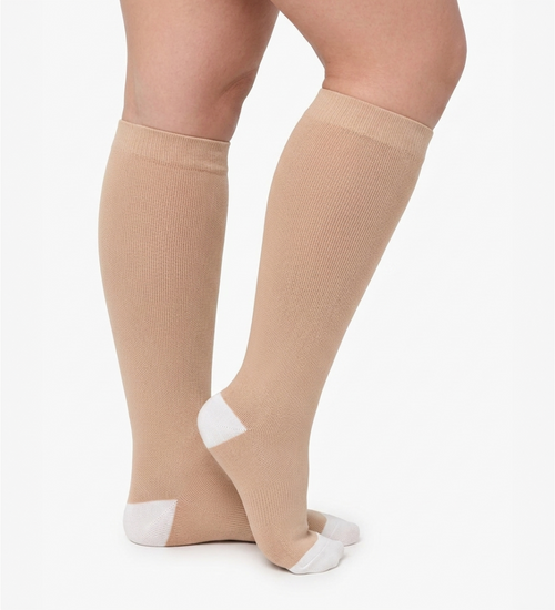 Bamboo Wide Compression Socks