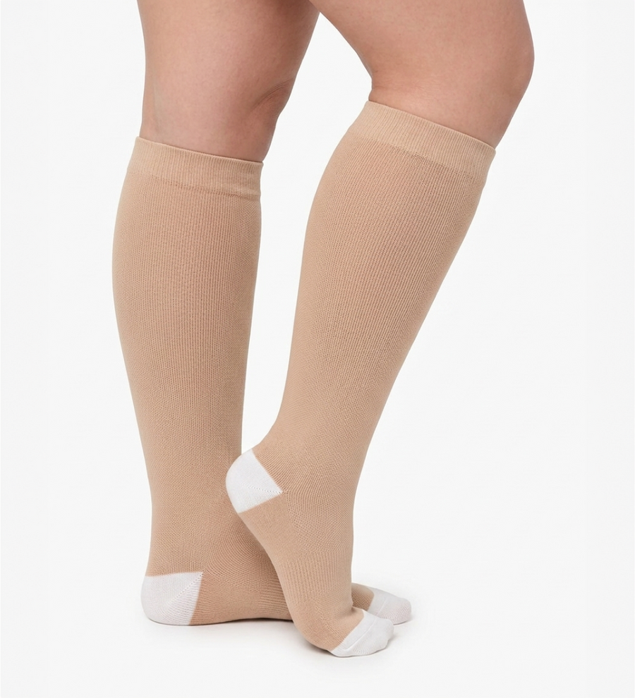 Bamboo Wide Compression Socks