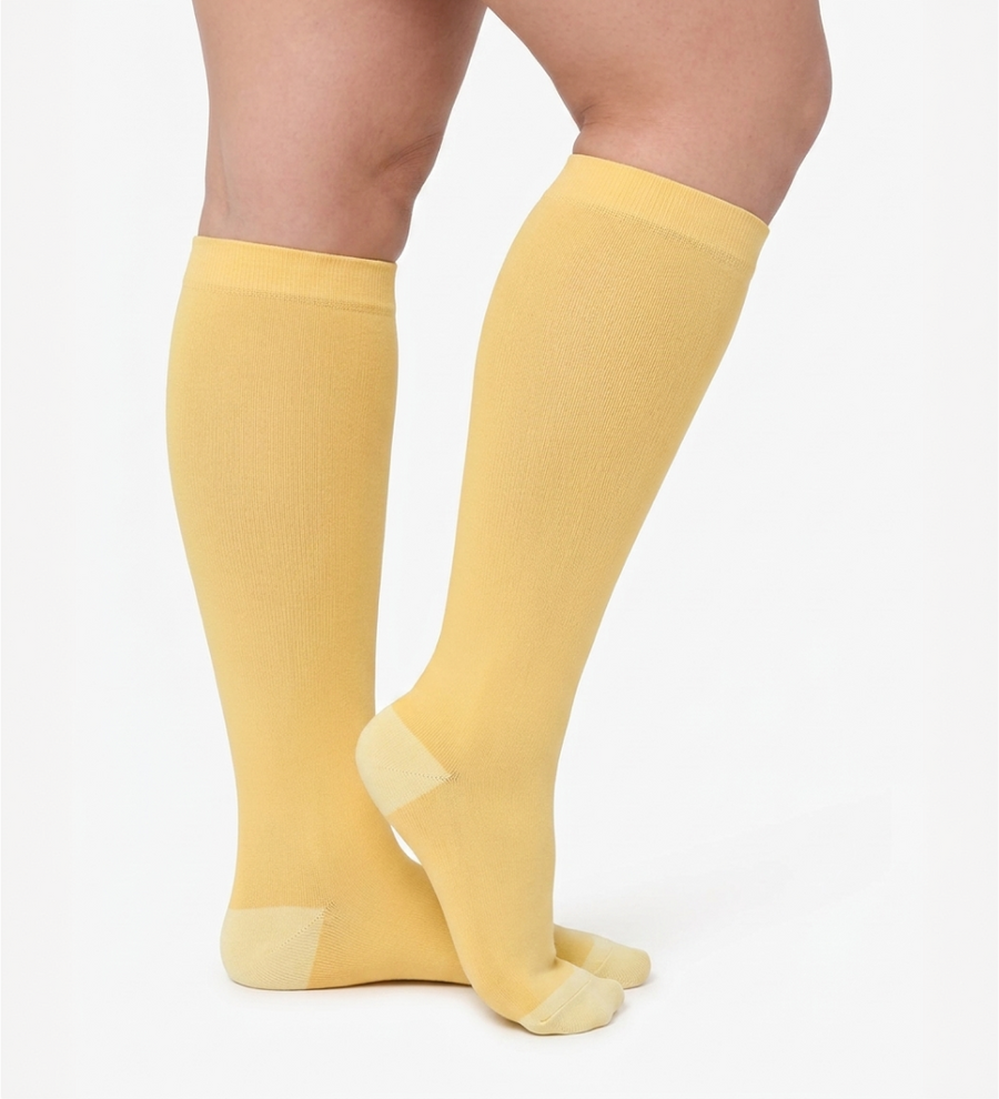 Bamboo Wide Compression Socks